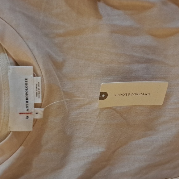 🇺🇸 Anthropologie NWTs Karina Ruffled Sweatshirt - Picture 6 of 13